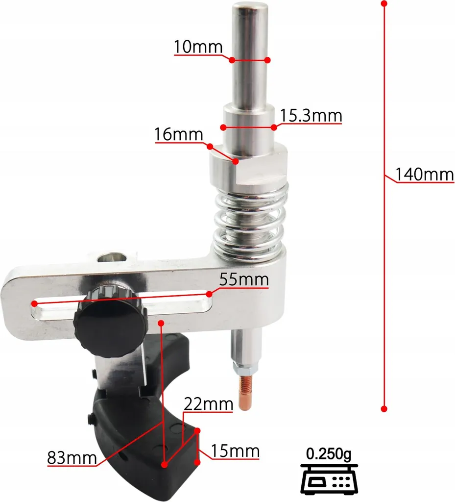 H-Puller professionnel avec électrodes ajustables haute précision x2