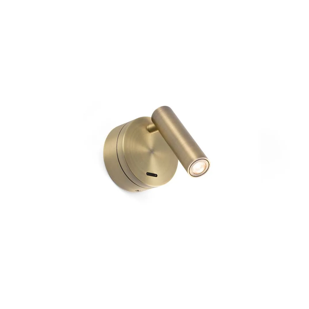 Lampada Boc LED Faro Barcelona Bronzo 3W | Illuminazione Luxury Hotel