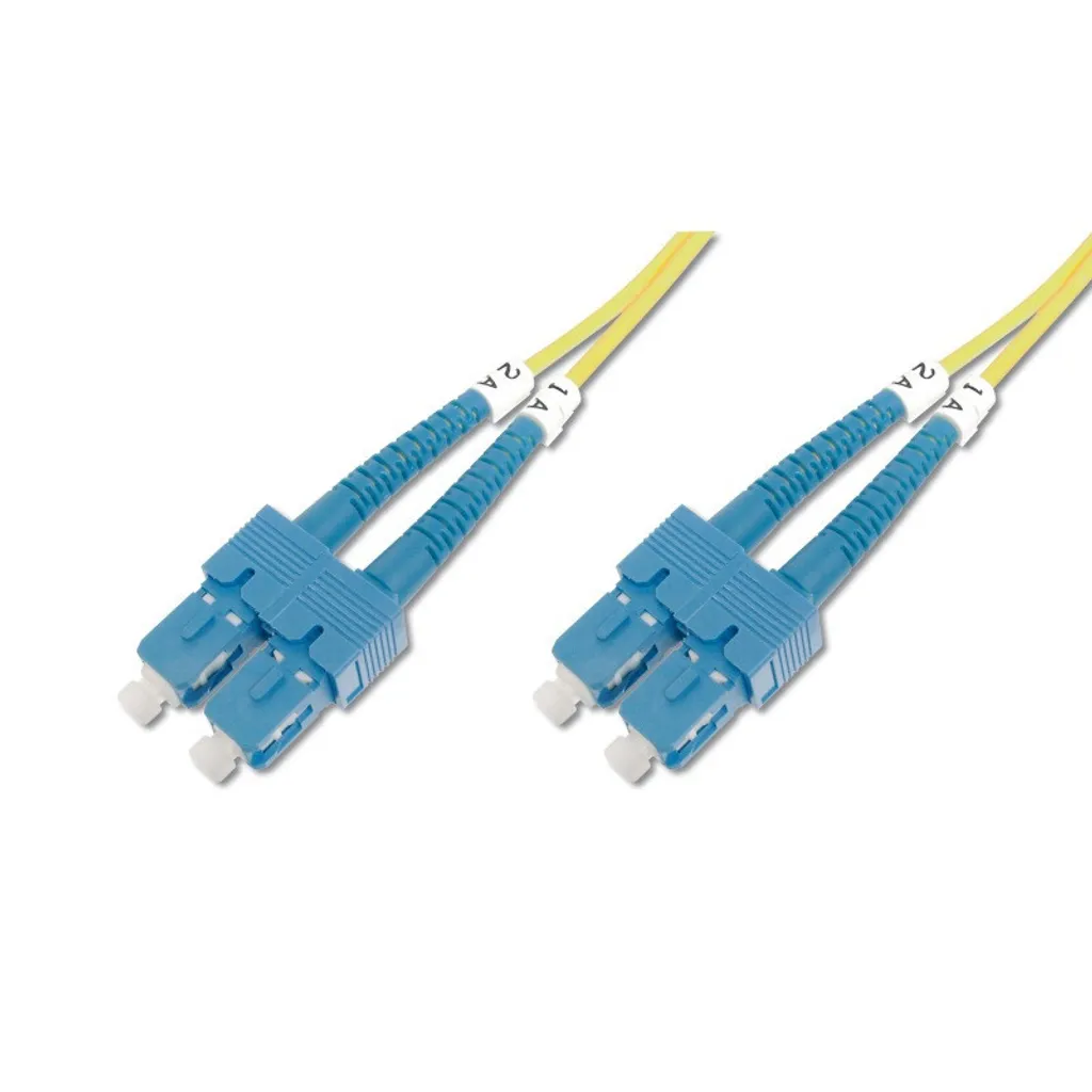 Câble Réseau InfiniBand 1m SC SC Jaune pour Connexion Switch et Stockage
