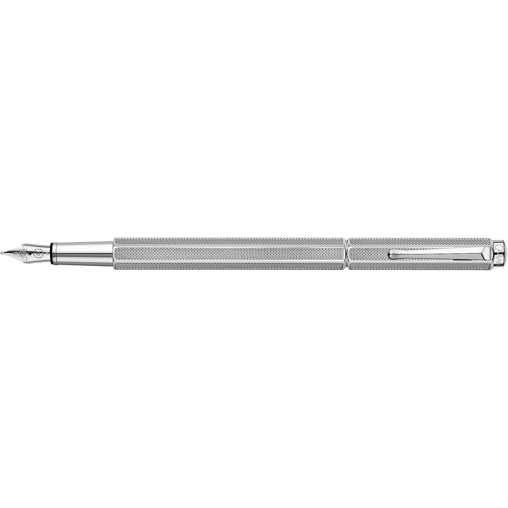 Caran d-Ache Ecridor Maille Milanaise, Palladium, Kartuschenfüllsystem, Palladium, Stahl, Medium, 136,5 mm