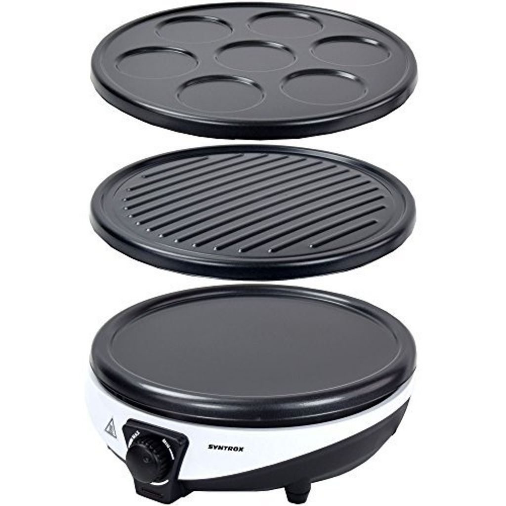 3in1 Crepes Maker | Kontaktgrill | Pancake Maker Zephir Zdjęcie produktu 