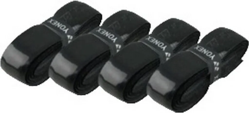 Grips de Rechange Yonex RD3620 Noirs en Polyuréthane - Pack de 24 Pcs