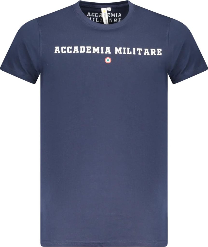 Kurzarm T-Shirt Akademie Kontrast Rundhals Logo Print : Größe - 2XL Größe: 2XL