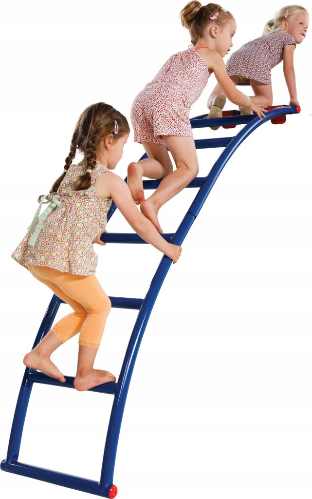 Metall-Kletterleiter „Climber” für Spielplatz — pulverbeschichtet, Montagehöhe 1,2–1,5 m