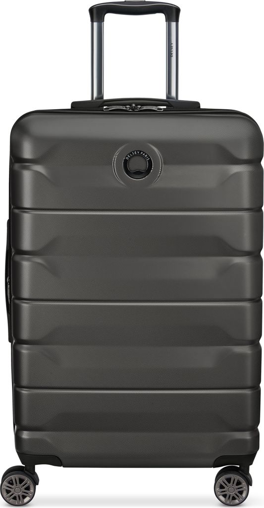 Delsey Air Armour Expandable 68 cm -matkalaukku, musta