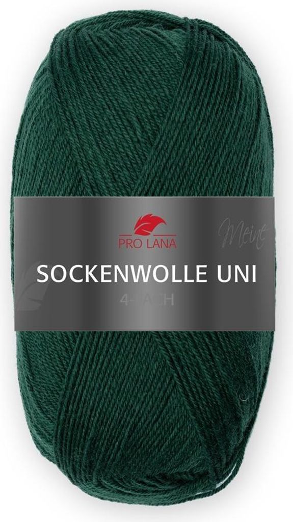 Pro Lana Sockenwolle uni 4-fädig 100 g/420 m 75% Produktbild 