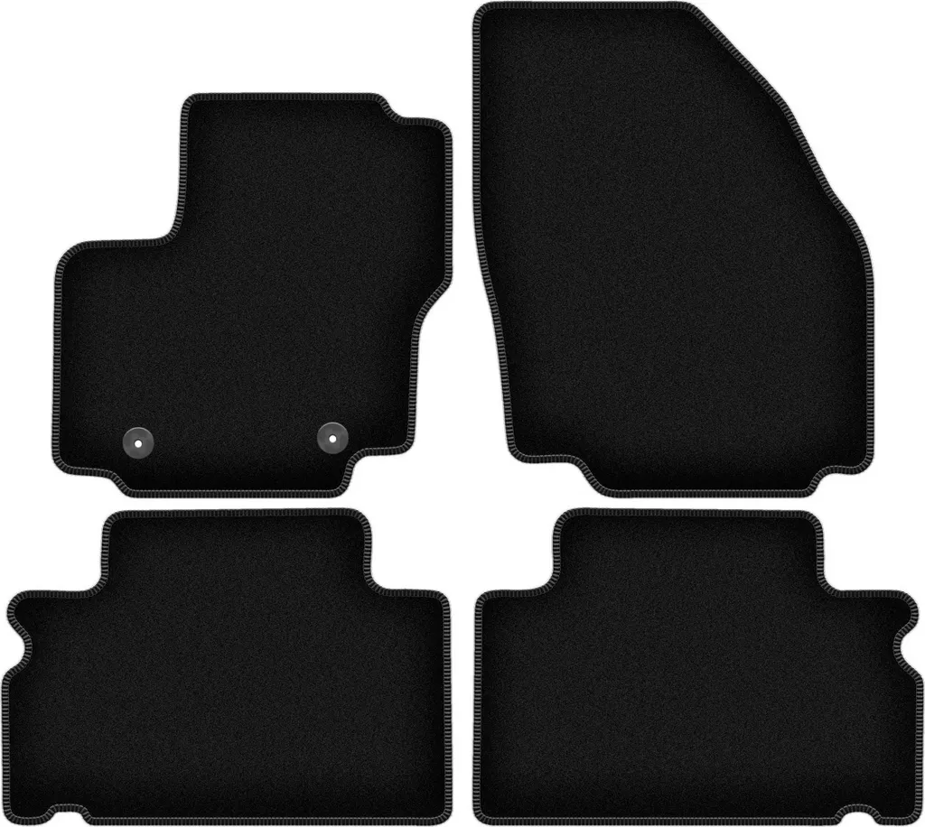 Set Tappetini Auto Ford Galaxy MK2 2006-2011 Velluto con Fissaggi