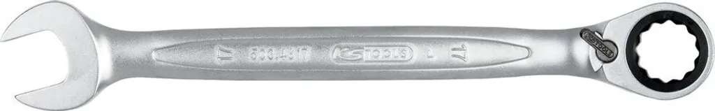 Clé mixte à cliquet 21mm pour accès difficiles KS TOOLS GEARplus pro