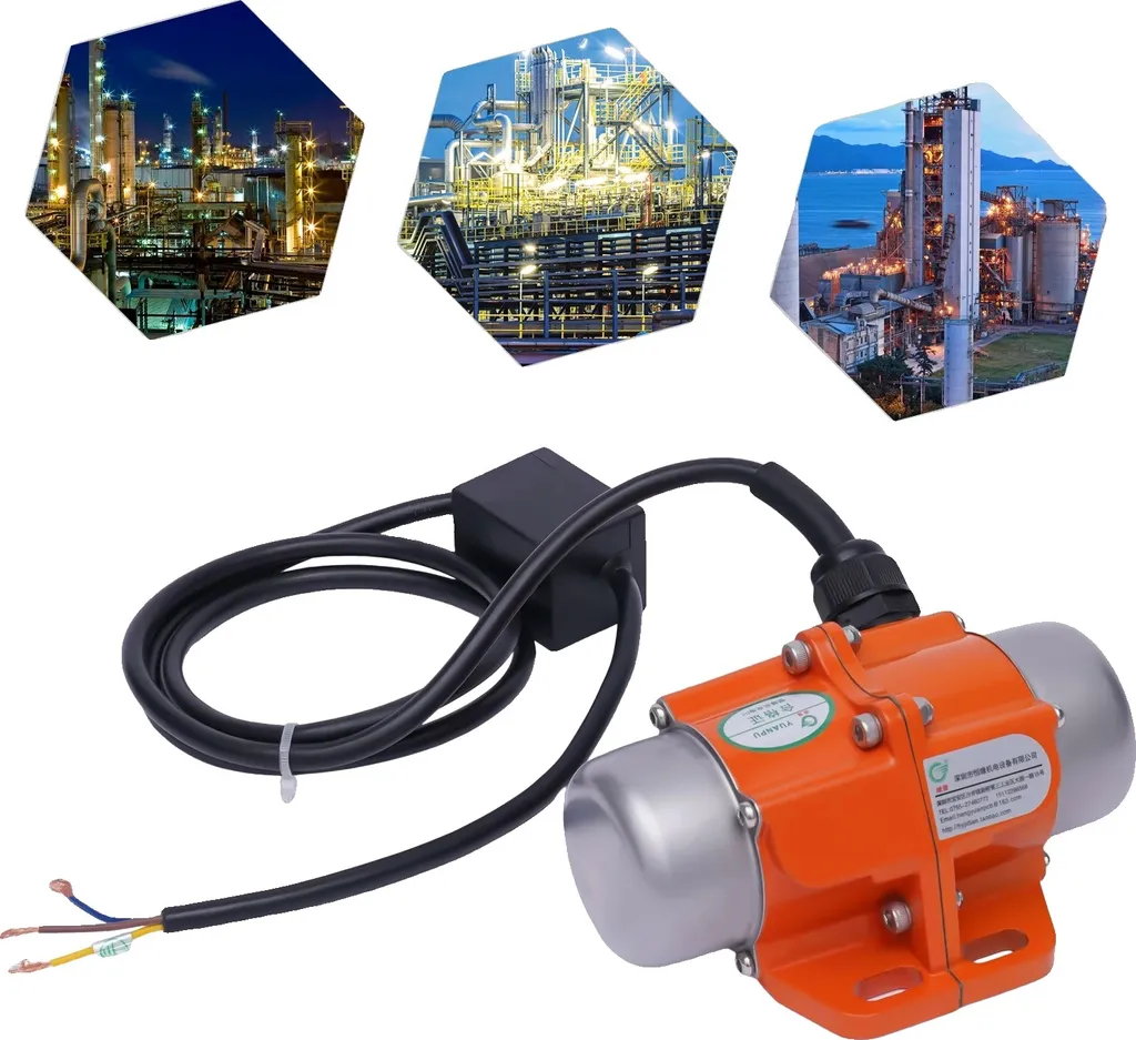Moteur de vibration industriel 40W monophasé pour trémie et tamisage