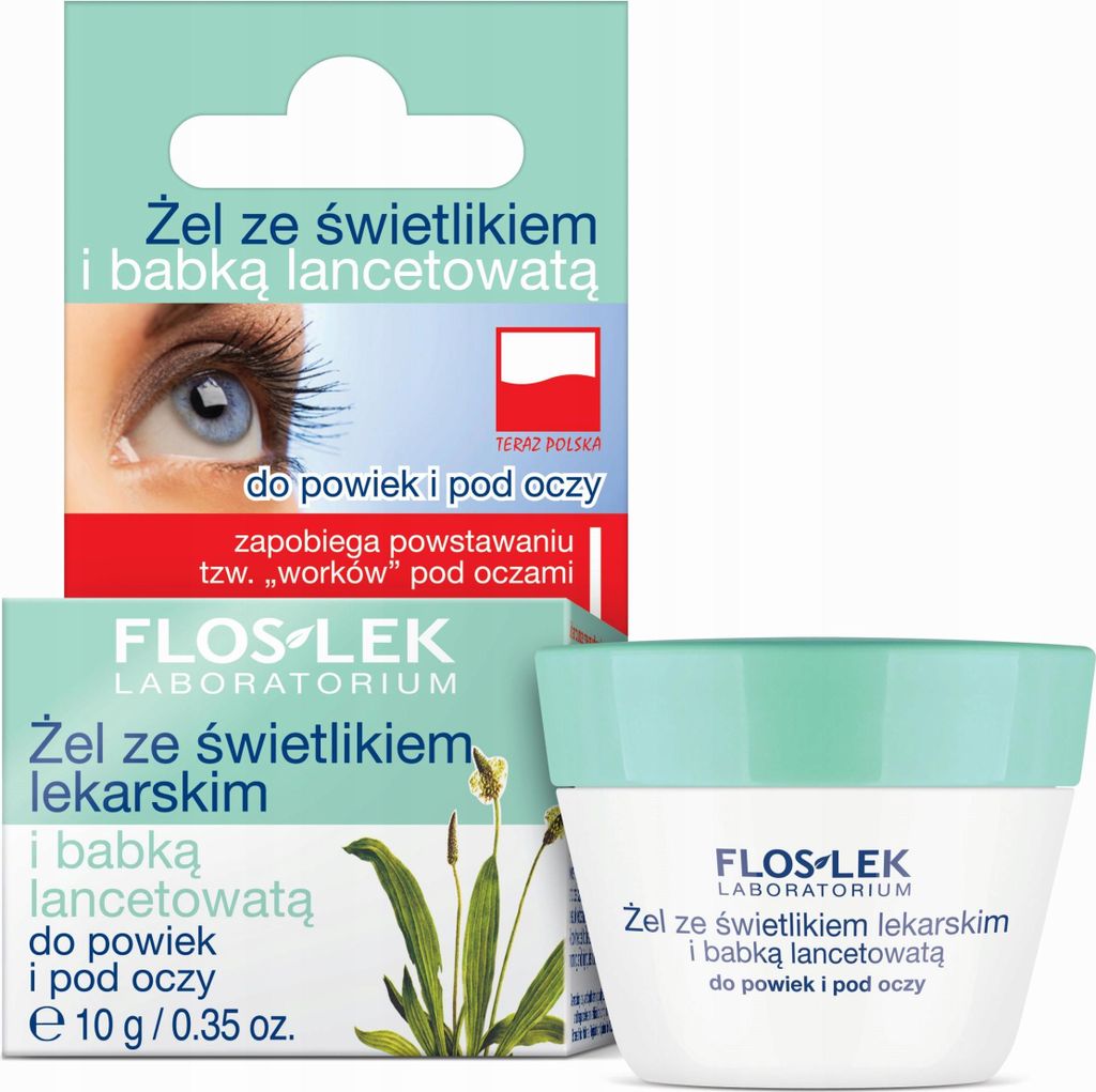 Augentrost- und Spitzwegerich-Gel für Augenlider und Augenpartie 10g (Tiegel)