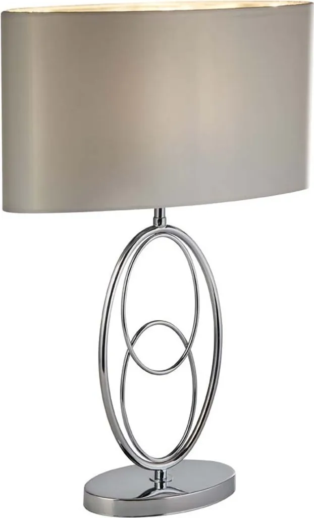 Lampada da Tavolo Loopy 1Lt Cromo Searchlight - Illuminazione Design