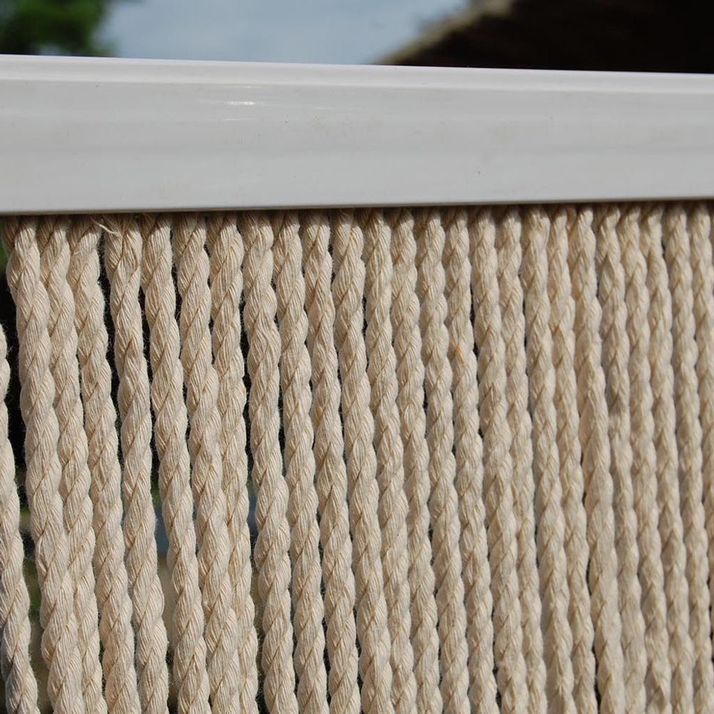 CASA TOULON 3 Seilvorhang creme beige, Maße:100 x 230 cm Produktbild 5