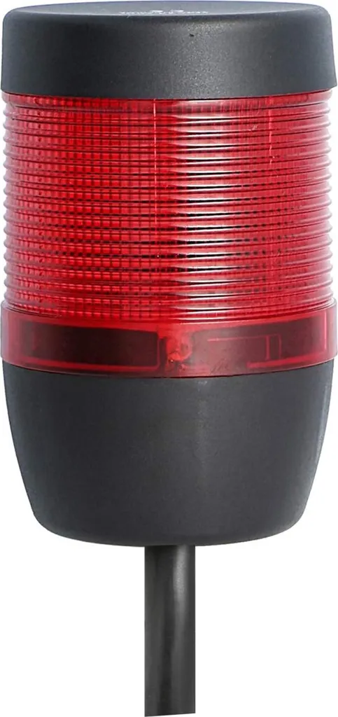 Torretta Luminosa LED 24V STEX24 SS70-OB1/24 | Segnalatore Rosso 70mm