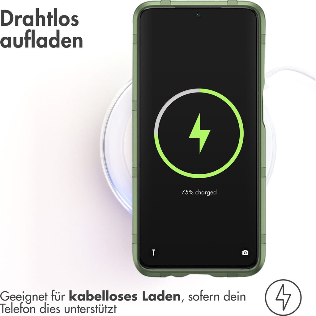 Kwmobile TPU Hülle Für Motorola Moto G31/G41 | Weiches Silikon Case, Petrol | Kabelloses Laden Möglich