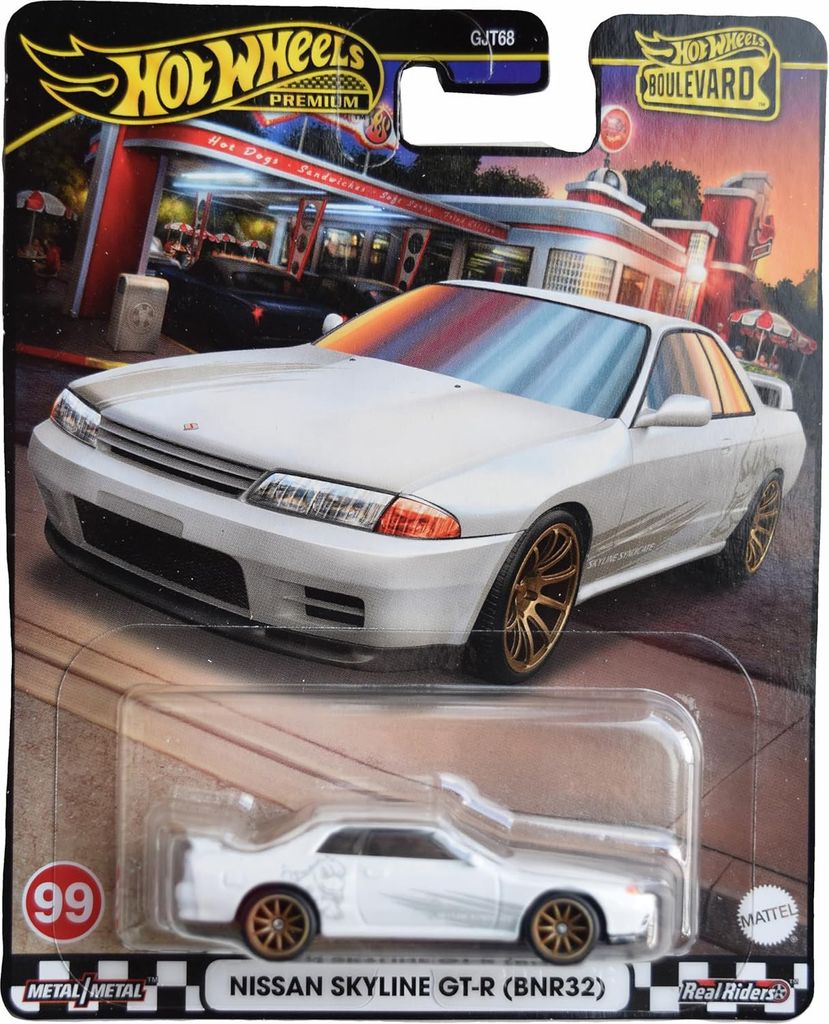 Hot Wheels Boulevard HRT74, Auto, 3 Jahr(e), Metall, Weiß Produktbild 