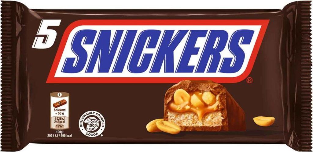 SNICKERS Multipack 5x50g Immagine del prodotto 