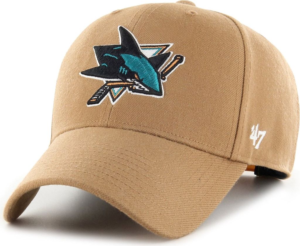 47 Brand Snapback Cap - NHL San Jose Sharks camel beige