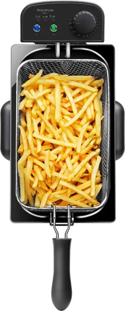 Friteuse Taurus Professional 3L 2000W en acier inoxydable brossé