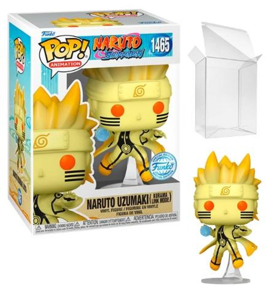 Funko Pop! Naruto Shippuden - Naruto Uzumaki (Kurama Link Produktbild 