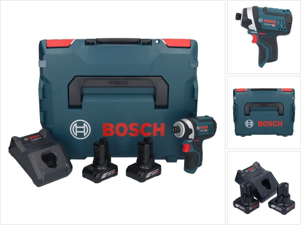 Visseuse à chocs sans fil Bosch GDR 12V-105 Idéale pour Espaces Serrés