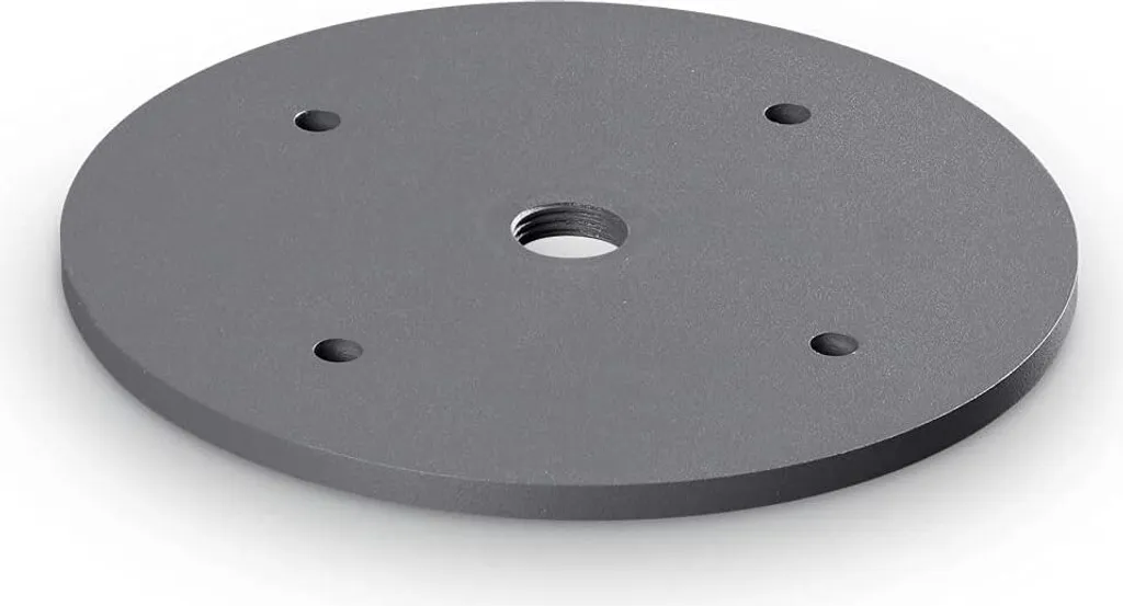 Socle pour moyeu Ideal Lux anthracite, accessoire luminaire robuste