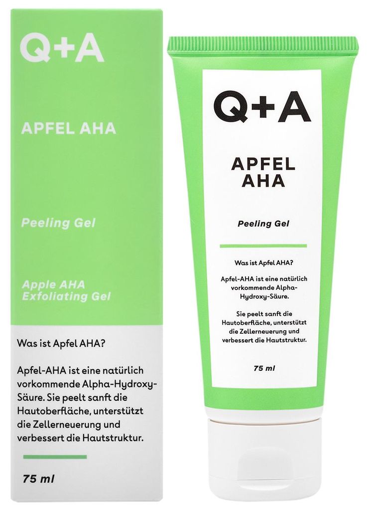 Q+A Apple Aha Peeling Gel Pielęgnacja twarzy 75ml Zdjęcie produktu 