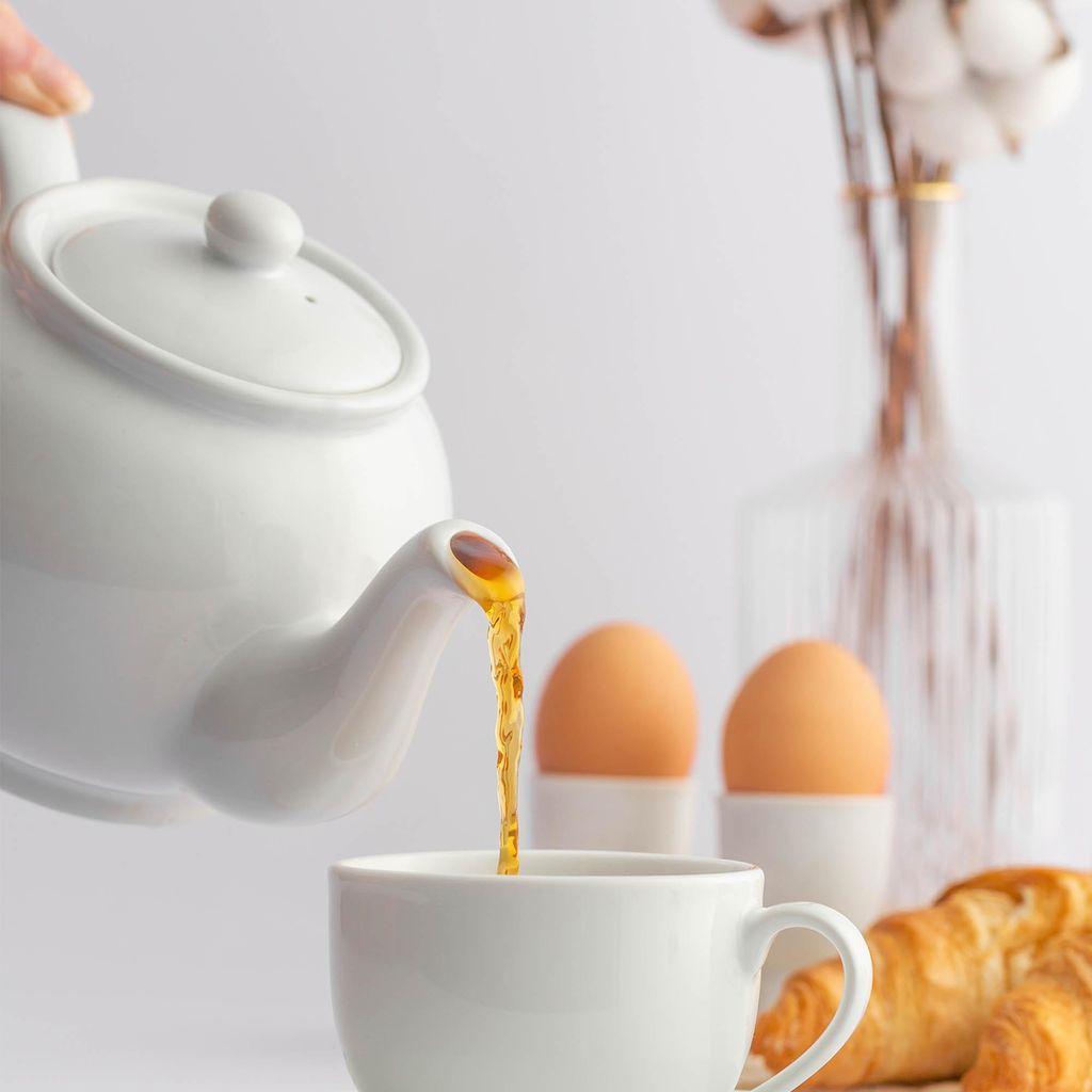 PRICE & KENSINGTON, Teekanne, weiß, 6 Tassen Produktbild 