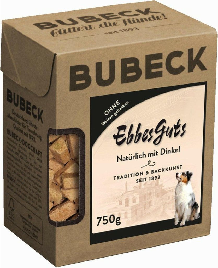 Bubeck - Hundekuchen - EbbesGuts - weizenfrei - 750g