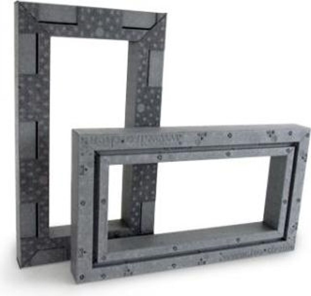 ISO-TOP WINFRAMER TYP3 8x8x120cm Montage vor der Wand Produktbild 