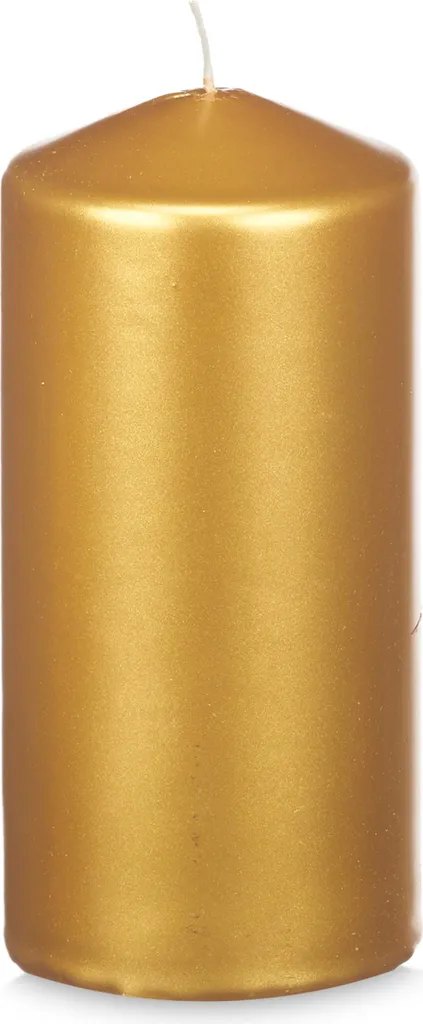 Candela LUNAR Oro Ø 7 cm - Luce Calda per Meditazione e Relax in Casa