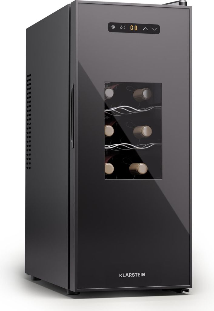 Klarstein Cave à vin sur pied 1 zone, Petit réfrigérateur à Image du produit 