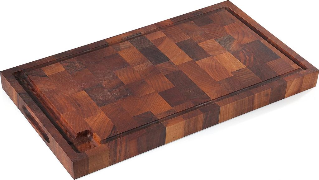 Zassenhaus Hackblock, Nussbaum Stirnholz 54 x 30 x 4 cm 57317