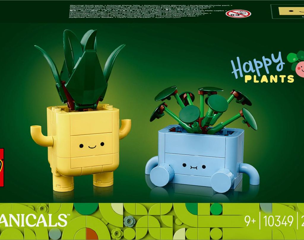 LEGO Botanicals Plants Heureuses 10349 Set de Construction Image du produit 