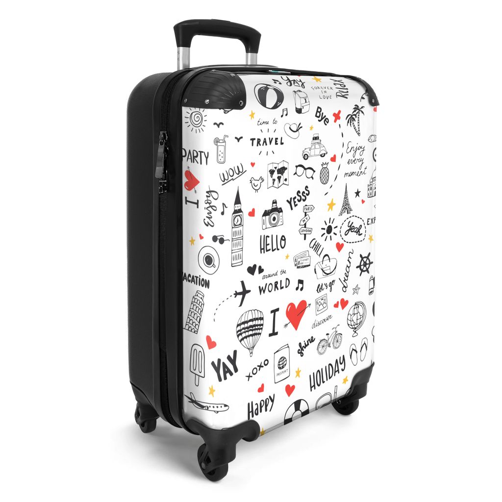 NoBoringSuitcases.com Kufor na príručnú batožinu z tvrdej Obrázok produktu 2