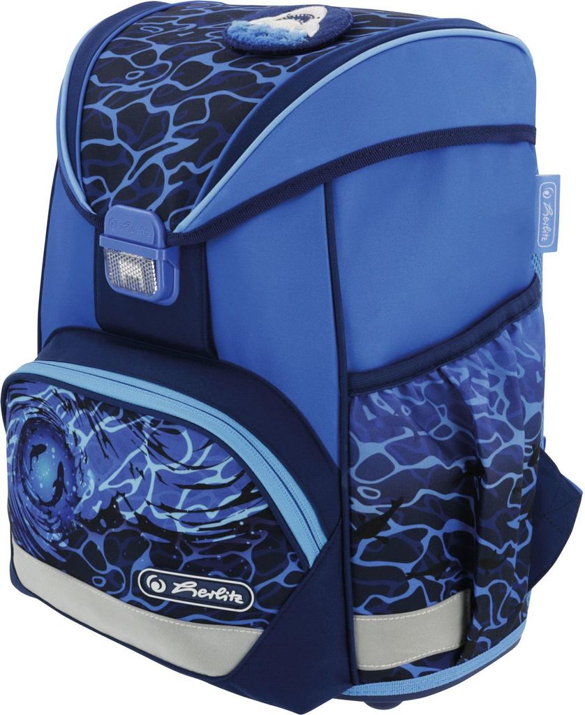 Schulranzen Herlitz Ultralight, Blau, ergonomisch, 17 l, Produktbild 