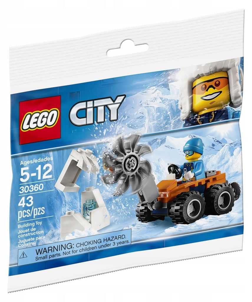 30360 Lego City Arctic: Arctic Winter, Snow, polybag, MISB, Produktbild 