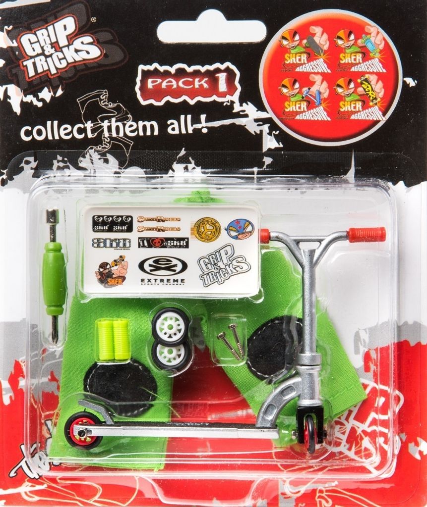 Grip a triky Stuntroller Silver Obrázek produktu 