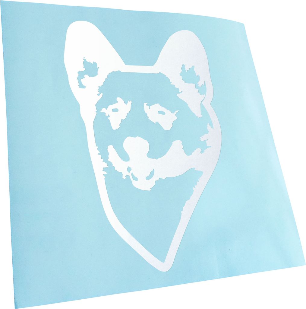 Kiwistar - Autoaufkleber - pembroke welsh corgi Hund - Silber - 16x10cm - Aufkleber für Auto, Laptop, Fahrrad, LKW, Motorrad mehrfarbig JDM Decal ...