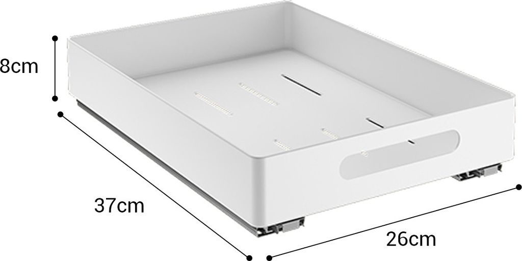 Heikoeco® Teleskopschublade, Schrank-Organize, ausziehbarer Produktbild 7