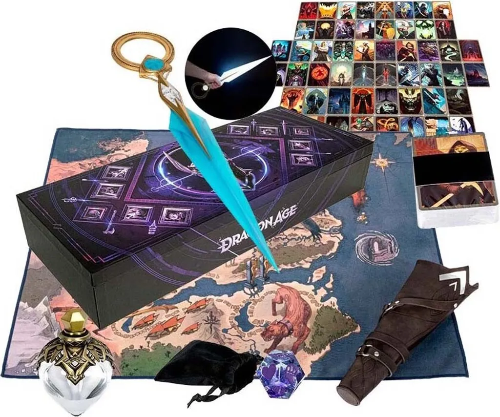 Dragon Age The Veilguard Rooks Coffer avec Accessoires de Collection - 17