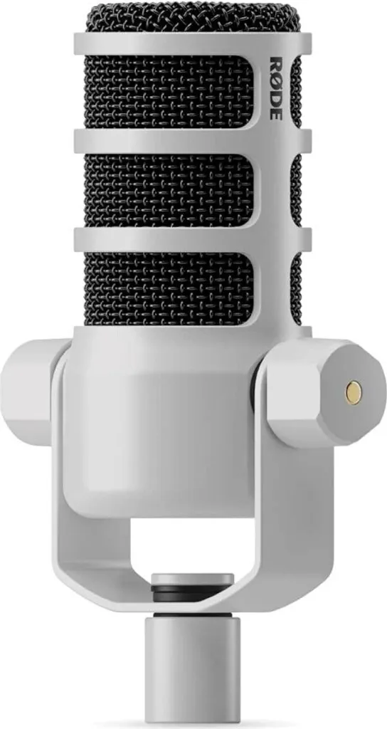 RODE PodMic Bianco - Il Miglior Microfono per Streaming e Podcast - 1
