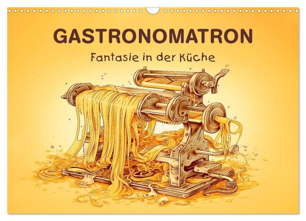Gastronomatron - Fantasie in der Küche (Wandkalender 2027 DIN A3 quer), CALVENDO Monatskalender