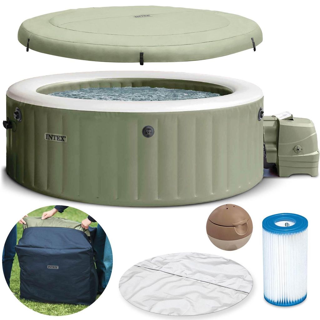 Spa gonflable avec hydromassage pour 4 personnes INTEX Image du produit 