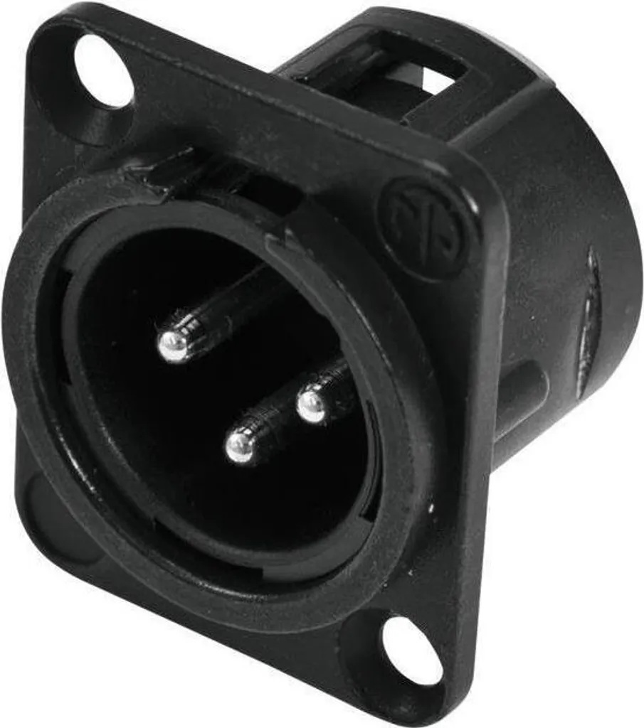 Connecteur XLR 3 pôles Neutrik NC3MDL-1-BAG anti-parasite et robuste