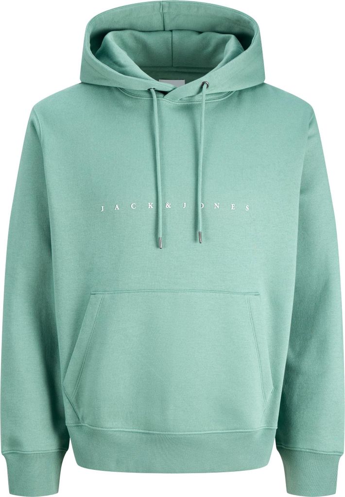JACK & JONES Bequemer Kapuzenpullover mit dezentem Schriftzug Robust Größe: XL
