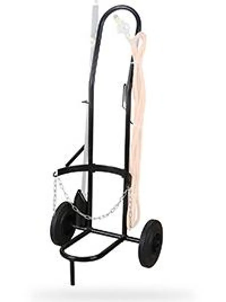 Chariot porte-bouteille de gaz 130 kg à roues 200 mm - Modèle CH-130X