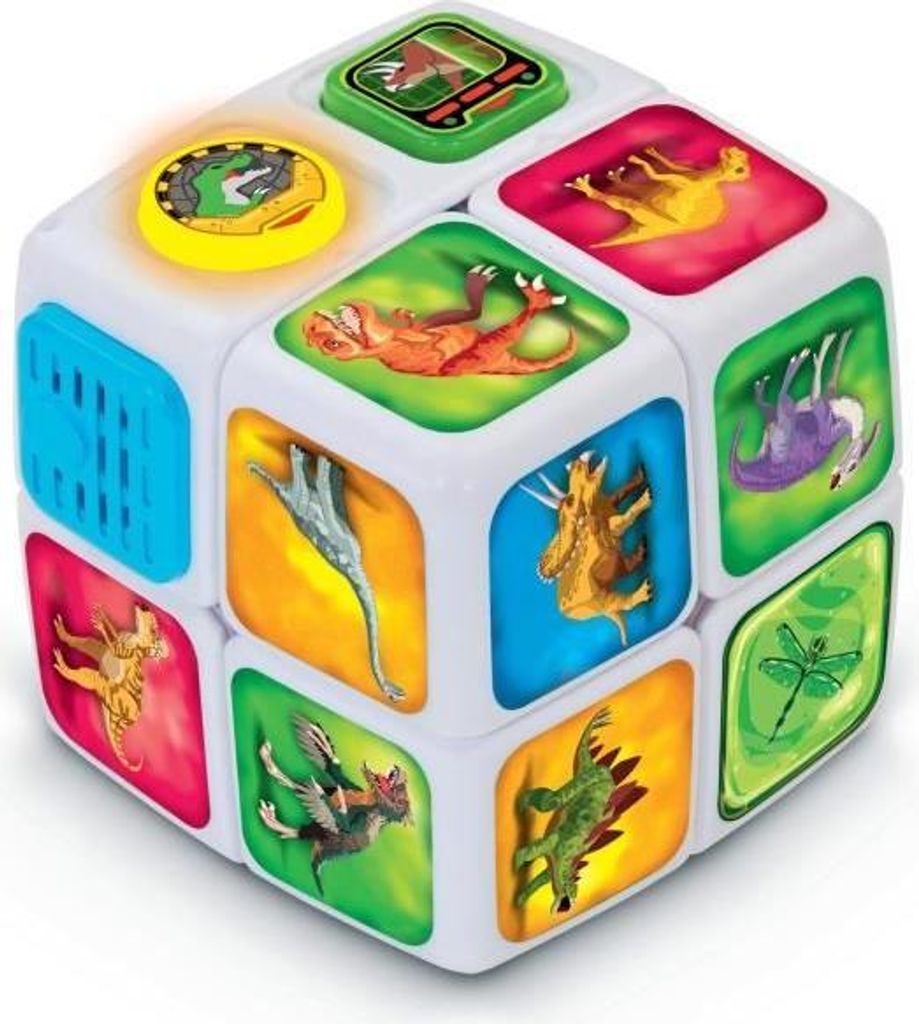 VTECH Cube Aventures Dinos, Interaktives Lernspielzeug, Produktbild 