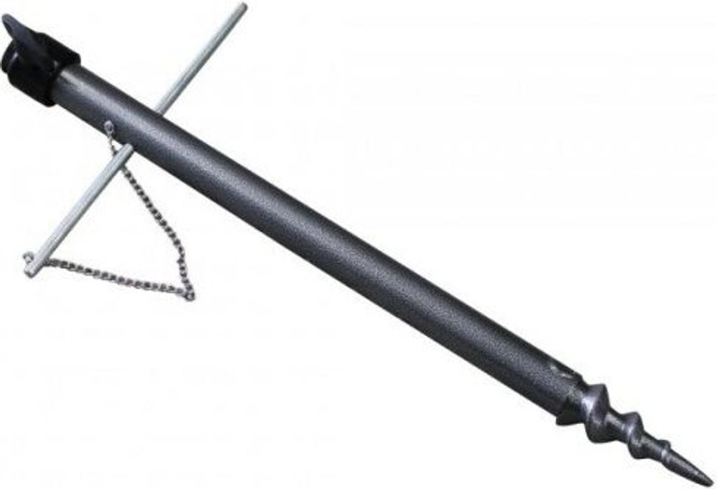 Halter zur Befestigung eines Angelschirms 38 cm schwarz Produktbild 