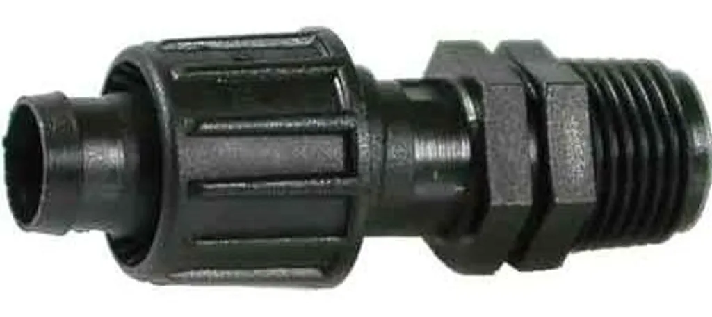 Adaptateur mâle 16mm vers 3/4 pouce pour brancher un tuyau sur robinet