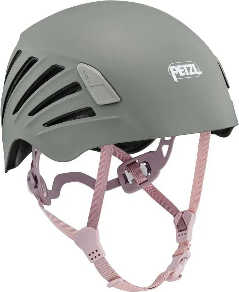 Casque PETZL BOREA Vert Jungle : protection latérale et confort femme